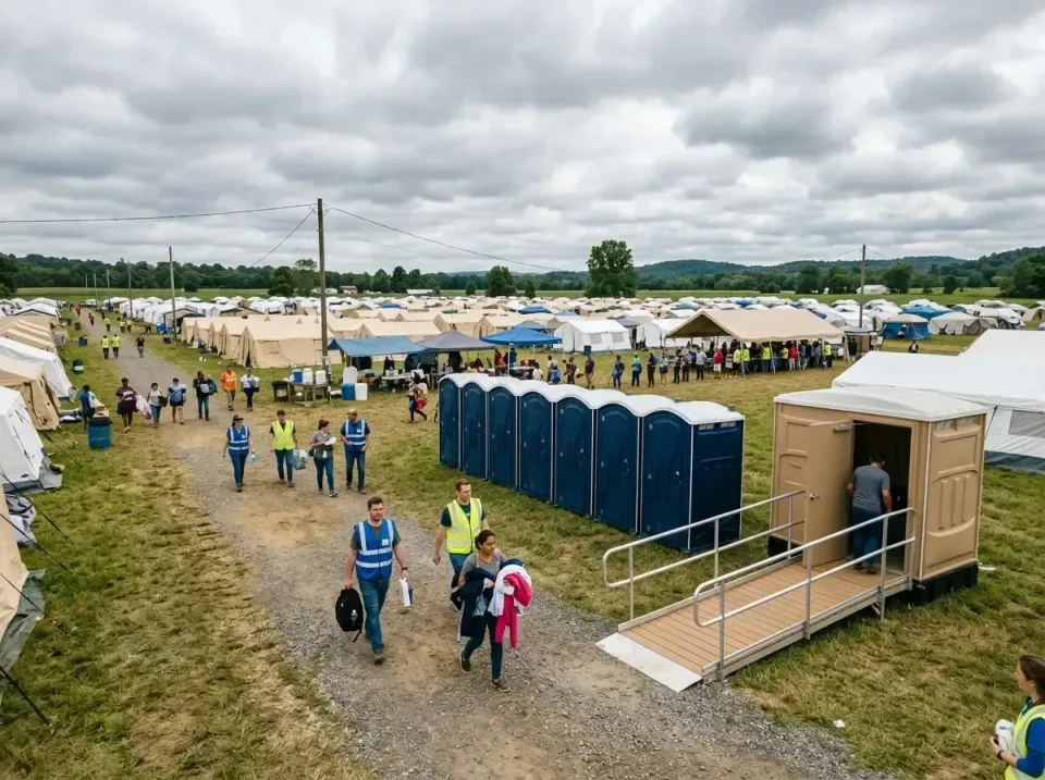 disaster-relief-camp-restrooms-010 — frequently asked questions, Dumpster & Portable Bathrooms Rental in Fairfield Bay, AR
